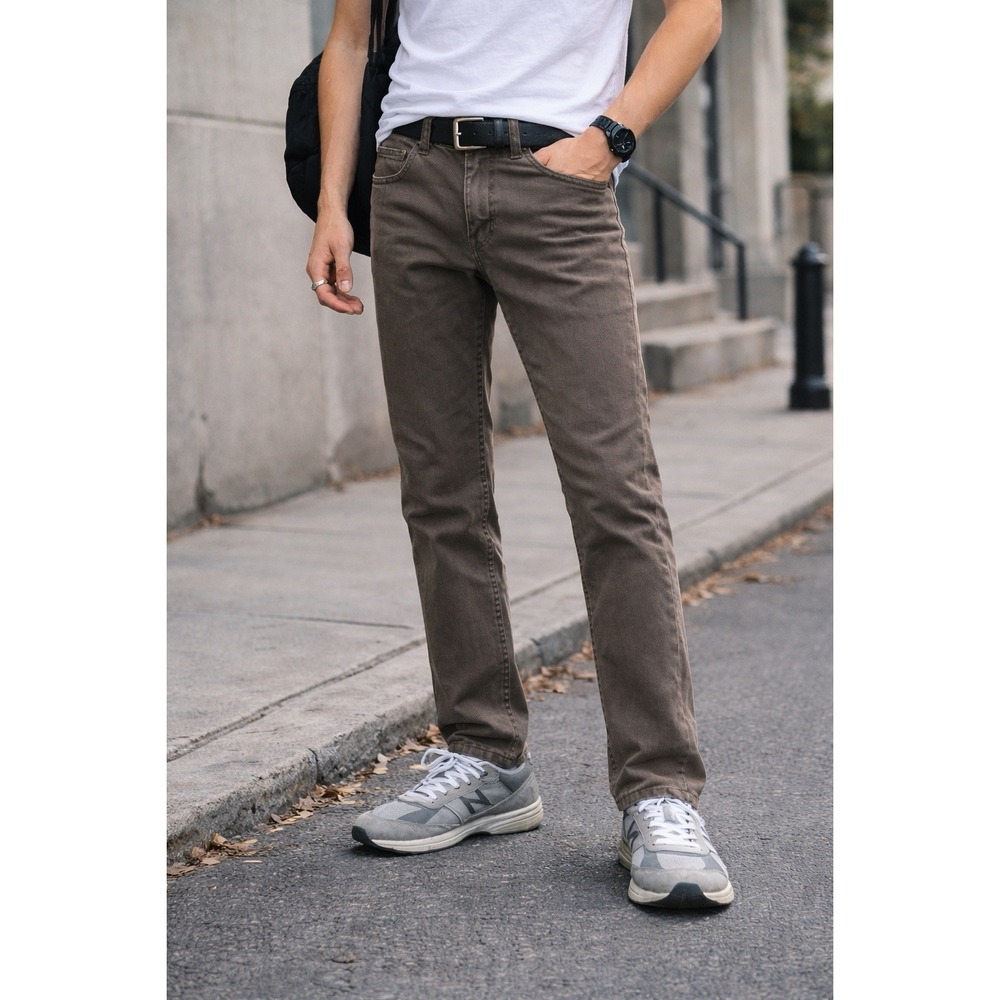 Levi's 513 Jeans Boys 16 Slim Straight Brown 28x28 Youth Streetwear Basics